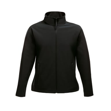 Regatta Womens/Ladies Ablaze Printable Soft Shell Jacket (Black)