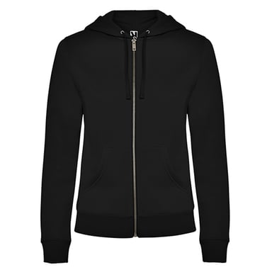 Roly Womens/Ladies Veleta Sweat Jacket (Black)