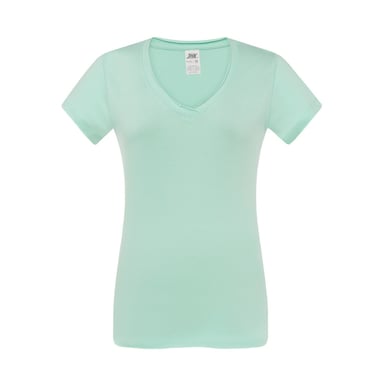 JHK Womens/Ladies Sicilia V Neck T-Shirt (Mint Green)