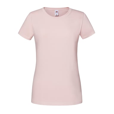 Fruit of the Loom Womens/Ladies Iconic 190 T-Shirt (Powder Rose)