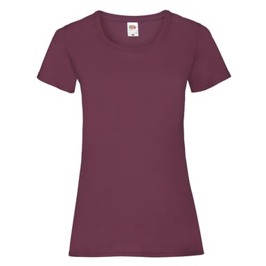 Fruit of the Loom Womens/Ladies Valueweight T-Shirt (Burgundy)