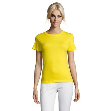 SOLS Womens/Ladies Regent T-Shirt (Lemon)