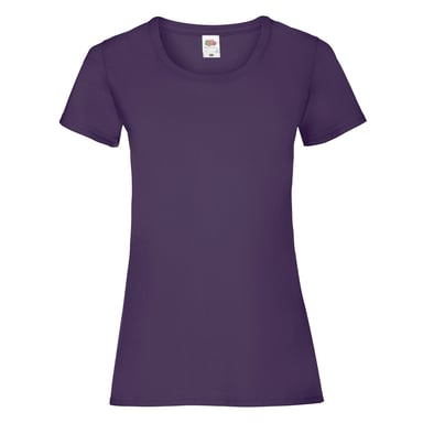 Fruit of the Loom Womens/Ladies Valueweight T-Shirt (Purple)