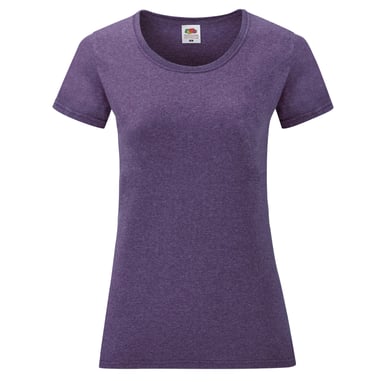 Fruit of the Loom Womens/Ladies Valueweight T-Shirt (Heather Purple)