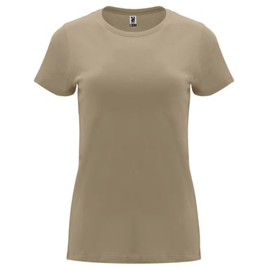 Roly Womens/Ladies Capri T-Shirt (Sand)