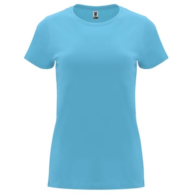 Roly Womens/Ladies Capri T-Shirt (Turquoise)