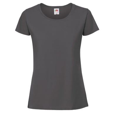 Fruit of the Loom Womens/Ladies Iconic 190 T-Shirt (Light Graphite Solid)