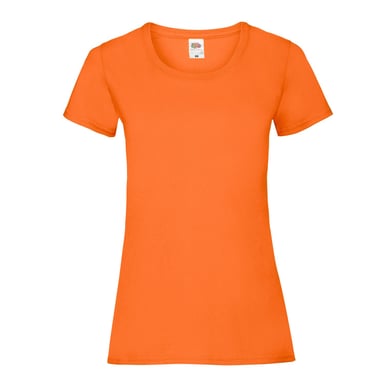 Fruit of the Loom Womens/Ladies Valueweight T-Shirt (Orange)