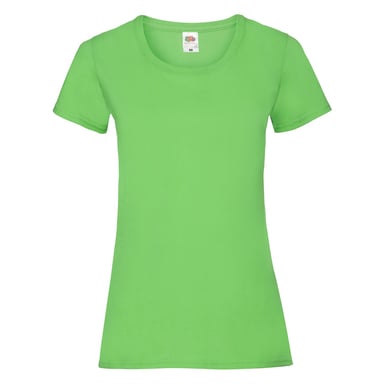 Fruit of the Loom Womens/Ladies Valueweight T-Shirt (Lime)