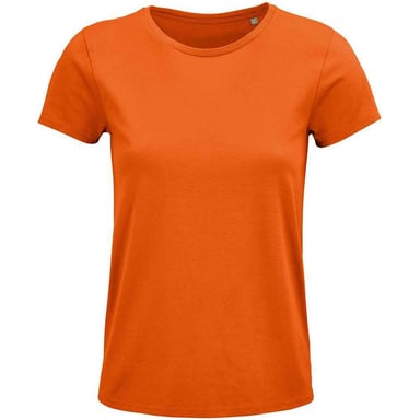 SOLS Womens/Ladies Crusader T-Shirt (Orange)
