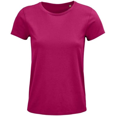 SOLS Womens/Ladies Crusader T-Shirt (Fuchsia)