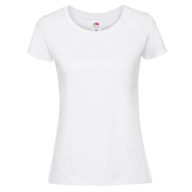 Fruit of the Loom Womens/Ladies Iconic 190 T-Shirt (White)