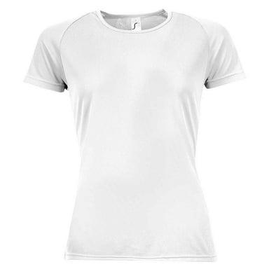 SOLS Womens/Ladies Sporty Raglan T-Shirt (White)