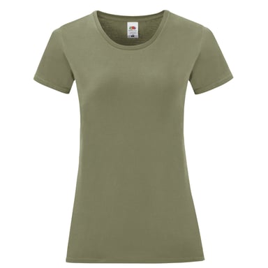 Fruit of the Loom Womens/Ladies Iconic 150 T-Shirt (Classic Olive)