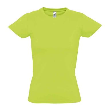 SOLS Womens/Ladies Imperial T-Shirt (Apple Green)