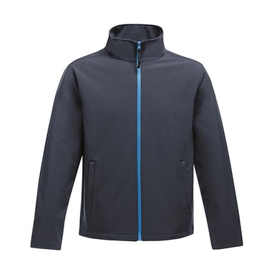 Regatta Womens/Ladies Ablaze Printable Soft Shell Jacket (Navy/French Blue)