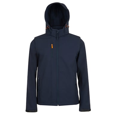 SOLS Unisex Adult Transformer Soft Shell Jacket (French Navy)