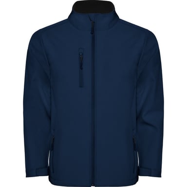 Roly Mens Nebraska Soft Shell Jacket (Navy Blue)