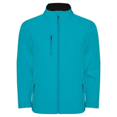 Roly Childrens/Kids Nebraska Soft Shell Jacket (Aquamarine)