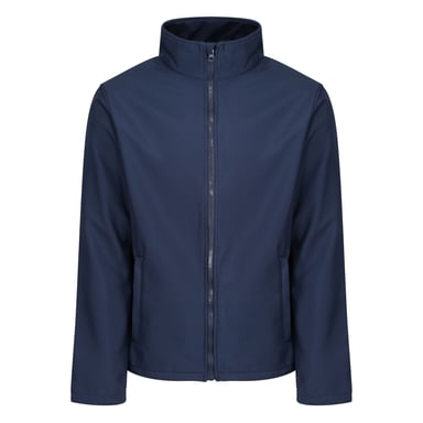 Regatta Mens Ablaze Printable Soft Shell Jacket (Navy)