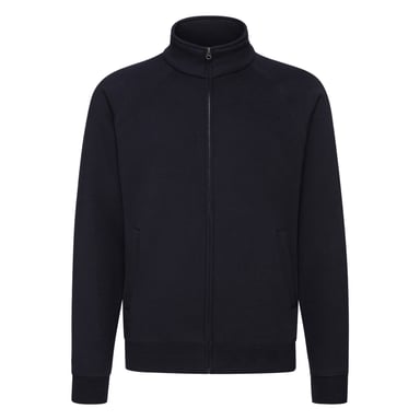 Fruit of the Loom Mens Premium Sweat Jacket (Deep Navy)