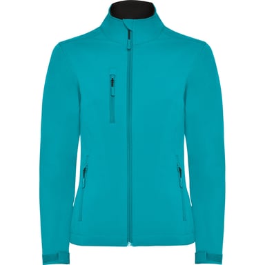 Roly Womens/Ladies Nebraska Soft Shell Jacket (Aquamarine)