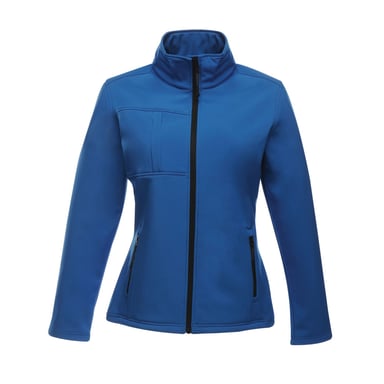 Regatta Womens/Ladies Octagon II Soft Shell Jacket (Oxford Blue/Black)