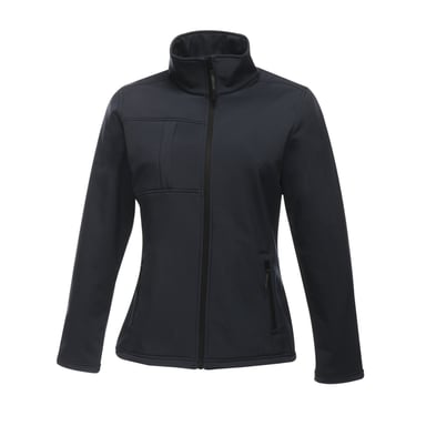 Regatta Womens/Ladies Octagon II Soft Shell Jacket (Navy/Seal Grey)