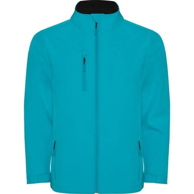 Roly Mens Nebraska Soft Shell Jacket (Aquamarine)