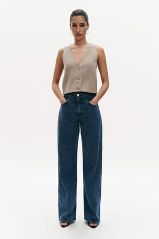 BENU Women's Blue Cotton Jeans