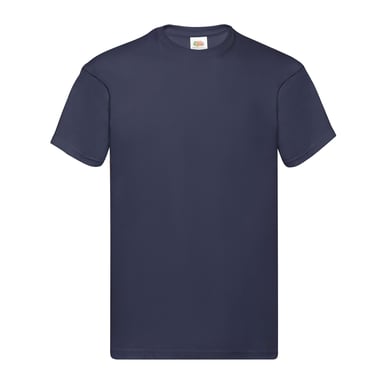Fruit of the Loom Unisex Adult Original Cotton T-Shirt (Deep Navy)