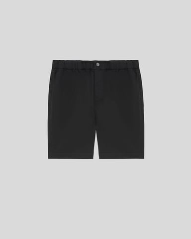 Cotton-Blend Twill Shorts