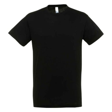 SOLS Unisex Adult Regent T-Shirt (Deep Black)