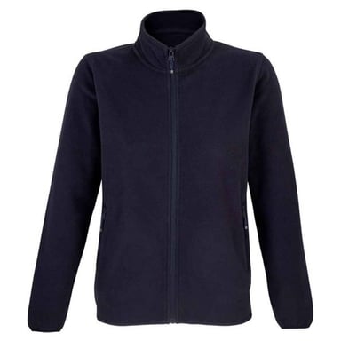 SOLS Womens/Ladies Factor Zipped Fleece Jacket (Navy)