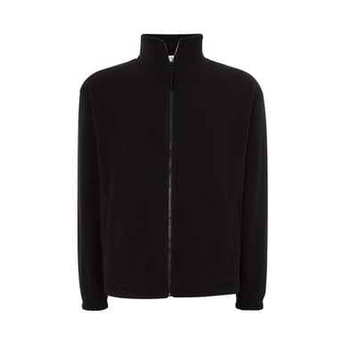 JHK Mens Full Zip Fleece Jacket (Black)