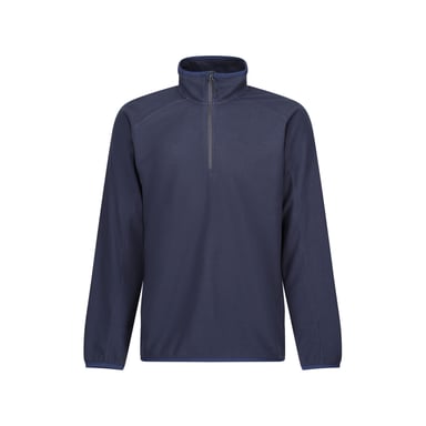 Regatta Mens Navigate Half Zip Fleece (Navy/Seal Grey)
