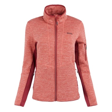 Regatta Dames/Dames Ralina Fleece Jas (Mineraalrood/Rumba-rood)