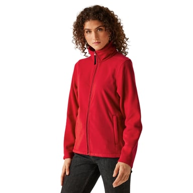 Regatta Womens/Ladies Micro Full Zip Fleece Jacket (Classic Red)