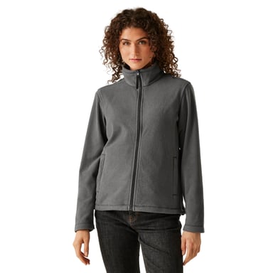 Regatta Womens/Ladies Micro Full Zip Fleece Jacket (Seal Grey)