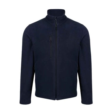 Regatta Mens Honestly Made Recycled Full Zip Fleece Jacket (Navy)