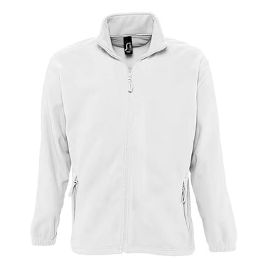 SOLS Womens/Ladies North Fleece Jacket (White)