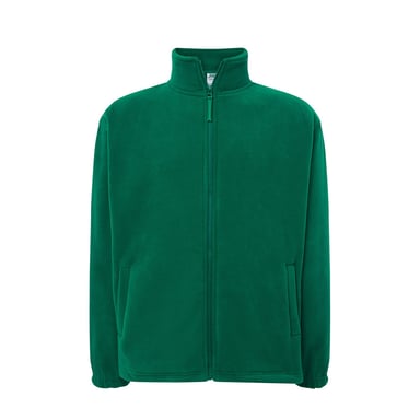JHK Mens Full Zip Fleece Jacket (Kelly Green)