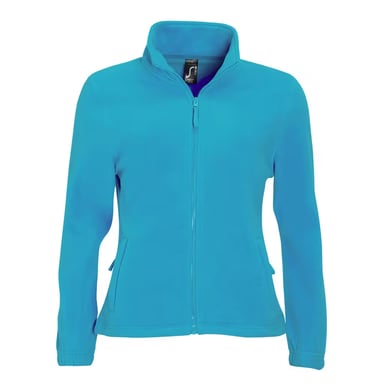SOLS Womens/Ladies North Fleece Jacket (Aqua)