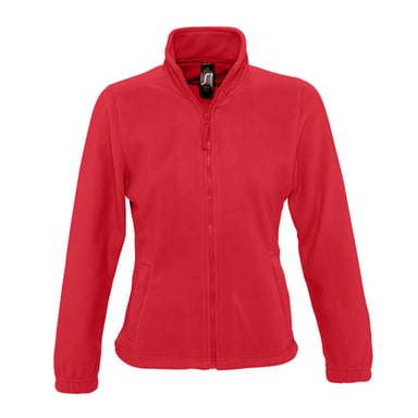 SOLS Womens/Ladies North Fleece Jacket (Red)