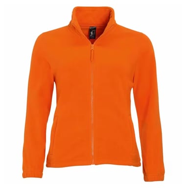 SOLS Womens/Ladies North Fleece Jacket (Orange)