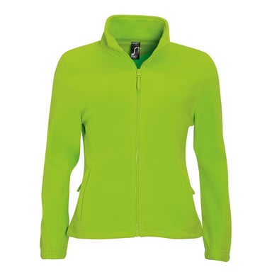 SOLS Womens/Ladies North Fleece Jacket (Lime)