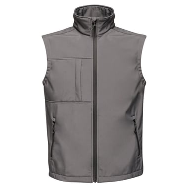 Regatta Mens Octagon II Printable Gilet (Seal Grey/Black)
