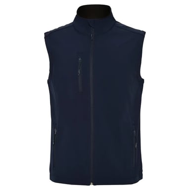 Roly Mens Quebec Softshell Gilet (Navy Blue)