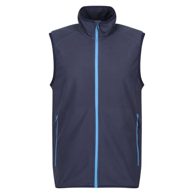 Regatta Mens Navigate Fleece Gilet (Navy/French Blue)