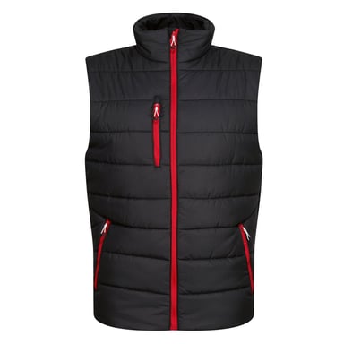 Regatta Mens Navigate Thermal Gilet (Black/Classic Red)